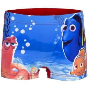 DISNEY Slip de baie pentru băieți cu tematică Finding Nemo, albastru cu bandă roșie, cu personaje Dory, Nemo și Hank - Modă și îmbrăcăminte