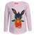 Bing Bunny Langarm-T-Shirt für Mädchen, Pink mit weißen Punkten