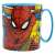 Marvel Spiderman Micro pohár, 390 ml, bez BPA, modrý, bočný pohľad