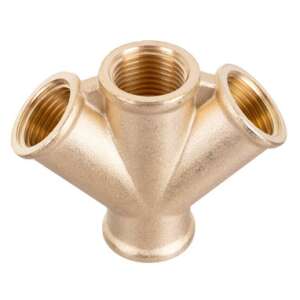 Distribuitor tricouri pneumatice 3+1 1/2" alamă 94518409 - Accesorii pentru scule pneumatice