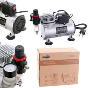 Výkonný airbrush kompresor as18-2s + ventilátor 94518611