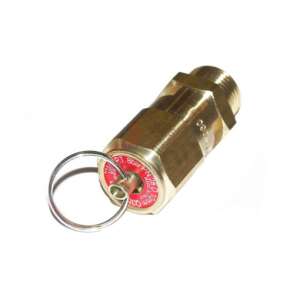 3/8" 8bar Safety Valve for Compressor - Professional Safety Valve for Pneumatic Installations. A safety valve protects the pneumatic system from explosion at the permitted pressure 94518721 - Pneumatic Tool Accessory