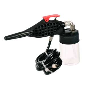 Airbrush with 0.5mm Nozzle, 1.5m Hose and Quick Change Bottle - Paint Sprayer and System