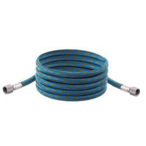 Airbrush hose 1.8m 1/8 x 1/8 BD24, blue and yellow braided hose for airbrush compressor - Paint Sprayer and System