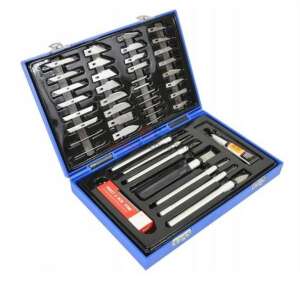 52-teiliges Modelliermesser-Set mit selbstsichernden Griffen, BD-450 - Handwerkzeuge