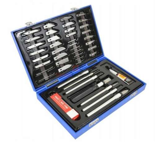 52-teiliges Modelliermesser-Set mit selbstsichernden Griffen, BD-450
