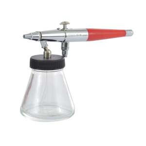 Airbrush Fengda BD-168 s dýzami 0,5 mm, 0,8 mm a 1,0 mm, hadicou 1,8 m a 3 sklenenými nádobami - Výstavba&Renovácia