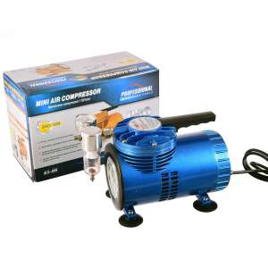 Airbrush membránový kompresor 68l/min filter as06-1 94519095 - Striekacie zariadenia a systémy na farby