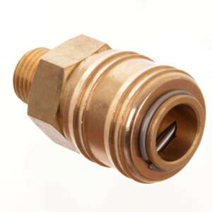 1/4 inch quick connect female pneumatic coupling, brass, air compressor, quick release, air hose, connector - Tool