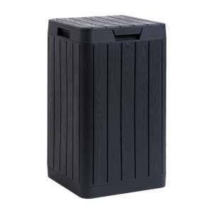 TOOMAX Rio Garden Kültéri Szemetes 80L, műanyag, grafit