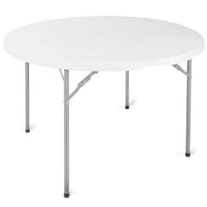 Összecsukható konferencia asztal, 120cm, 120cm, 14kg (R122-round) 94520361 