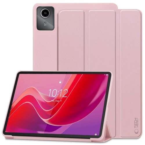 Lenovo Tab M11 rózsaszín okos tok, tablet tok állvánnyal, védőtok Lenovo Tab M11-hez 