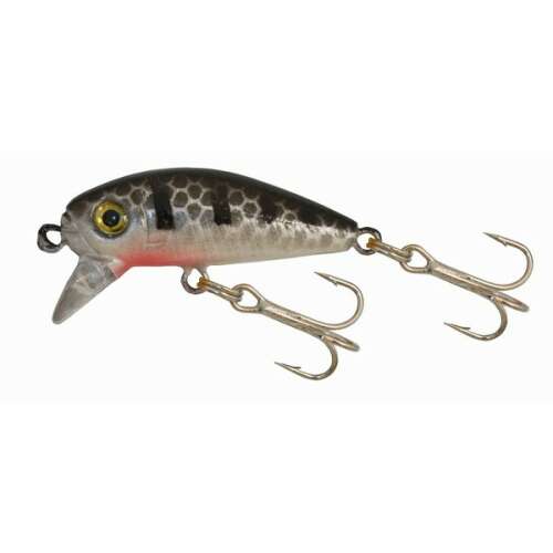 Kamasaki Perch-2 wobbler horgászcsali, 4 cm, zöld hát, sárga has - Wobbler