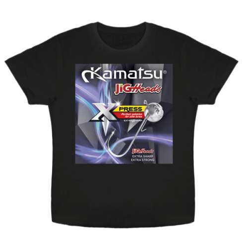 Kamatsu kamatsu t-shirt jig heads black size s