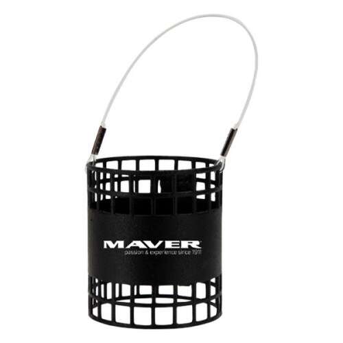 Maver XL Big Cage Feeder, 25g kapacitású, fekete horgász etetető kosár