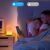Govee Aura RGBIC Table Lamp used as a bedside lamp with smart home integration