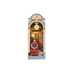 Rolife Time Travel 3D puzzle, DIY model of a train station with a steam engine, 258 pieces - Rolife