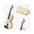 ROKR Violin Capriccio 3D wooden puzzle, assembled model, violin, close-up