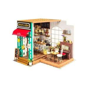 Puzzle 3D Minicasuta de papusi Cafeneaua lui Simon DIY, RoLife, 203 piese 94528859 - Puzzle 3D