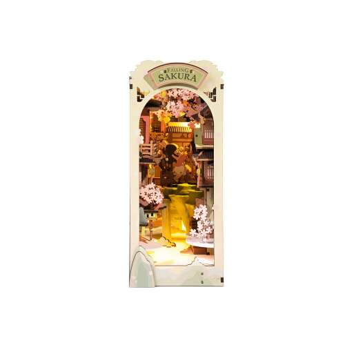 3D Puzzle, Falling Sakura Bookend, RoLife, 240 pieces