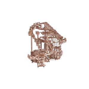 Puzzle 3D mecanic, Spiral Marble Run, WT, lemn, 558 piese 94529253 - Puzzle 3D