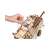 Mână deschizând EWA GH800 Combină de recoltat cereale 3D Puzzle din lemn
