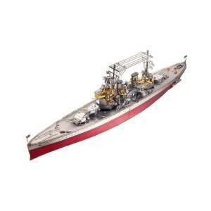 Piececool HMS Prince of Wales 3D Metall-Puzzle, 282 Teile, montiertes Modell - Piececool