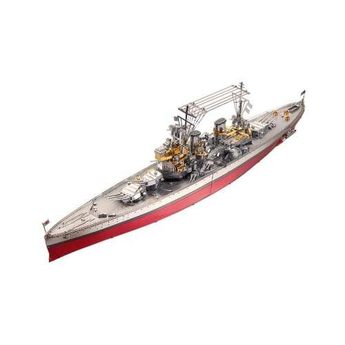 Piececool HMS Prince of Wales 3D Metall-Puzzle, 282 Teile, montiertes Modell