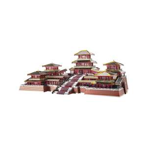 Piececool Epang Palace 3D Kovový Puzzle, 186 dielov, zostavený model - Piececool