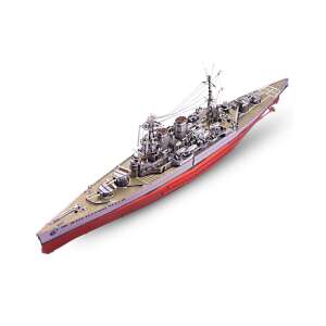 Piececool HMS Hood 3D metal puzzle, assembled model, 30cm long, detailed, battleship - Piececool