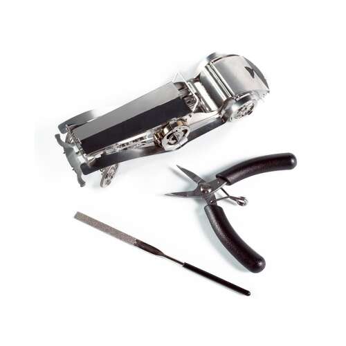 Zestaw narzędzi do puzzli 3D Time For Machine, metalowy model, szczypce i pilnik