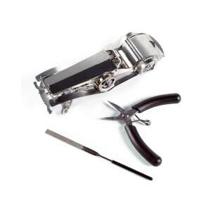 Set de scule pentru puzzle 3D Time For Machine, model metalic, clește și pilă - Puzzle 3D