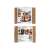 Rolife Coffee Shop 3D DIY Miniature House, 183 pieces, packaging