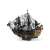 Piececool Queen Anne's Revenge 3D metalowa układanka, złożony model statku, widok z boku