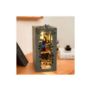 Rolife Magic House 3D DIY puzzle, 216 elementów, w kształcie książki, złożony, podświetlany - Puzzle 3D