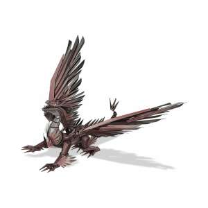 Piececool Hellstrom Dragon 3D fém puzzle, összeszerelt modell, 203 darab - Puzzle & Kirakó