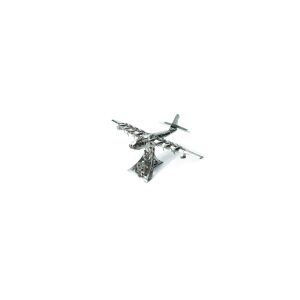 TimeForMachine Heavenly Hercules Model 3D Metal Avion pe fundal alb - Puzzle 3D