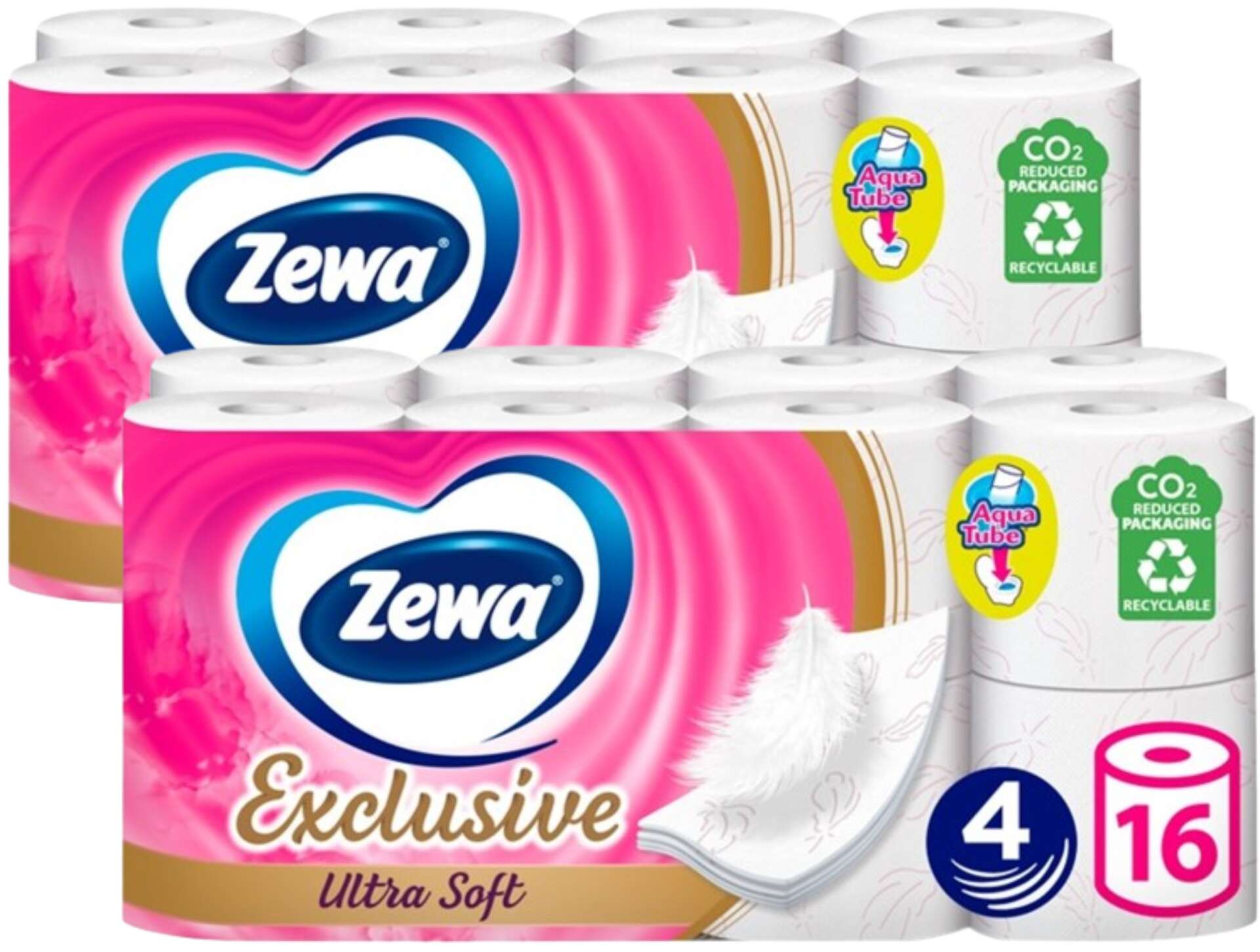 E-shop Zewa Exclusive Ultra Soft 4-vrstvový toaletný papier 2x16 roliek