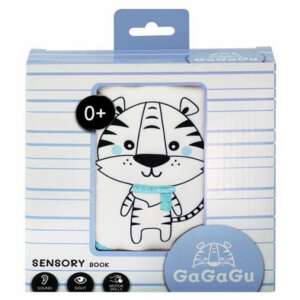 Tigris fejlesztő kétoldalas puha könyv - fekete/fehér 94530880 - Babakönyv