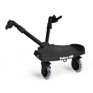 Cangaroo Follow Me univerzális testvérfellépő babakocsihoz, fekete - Testvérfellépő