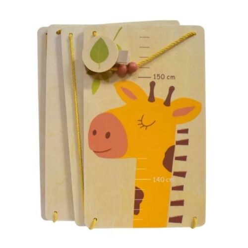 Fa Zsiráf Magasságmérő - Gyerek Szoba Dekoráció - 80-150 cm 120656276