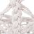 Close-up of Springos cream macrame hanging chair rope