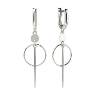 Srebrne kolczyki model 25, ATCOM - Atcom Jewelry