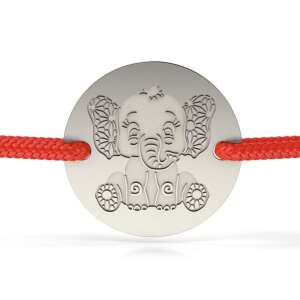 Banut Elephant - Ezüst Gyerek Karkötő - 12 mm