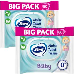 Zewa Moist Baby Bigpack Nedves Toalettpapír 2x80db 94533670 Nedves WC papírok