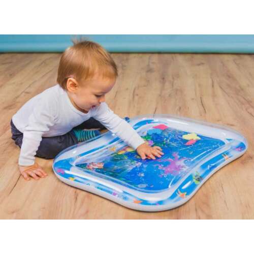 Vízzel tölthető interaktív baba matrac