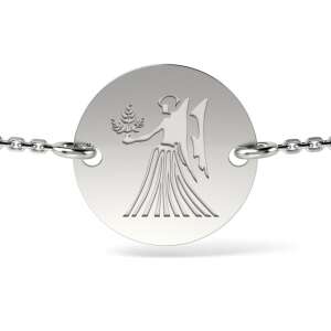 Srebrna bransoletka z motywem zodiaku Panna, ATCOM - Moda i ubiór