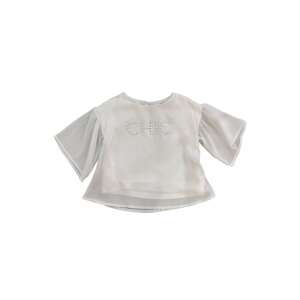 Boboli Chic fehér, bő ujjú lány top 94541960 - Boboli
