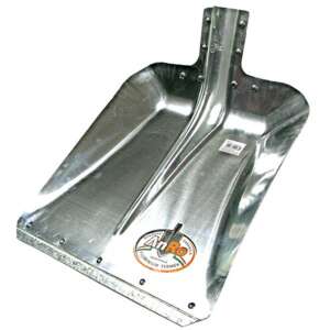 Aluminum shovel, Buffalo brand, for grain, feed, and snow - Shovel