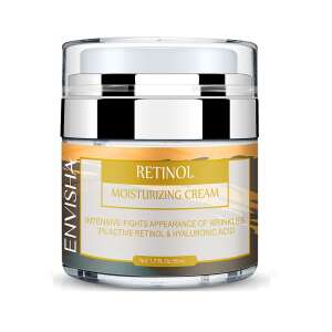 Envisha Retinol Moisturizing Face Cream with Hyaluronic Acid, 50ml 94546948 - Face and eye contour cream